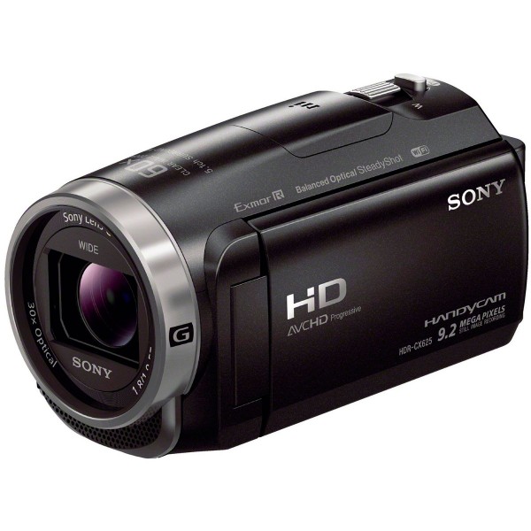 Sony hdrcx625b cámara de vídeo full hd con lente gran angular
