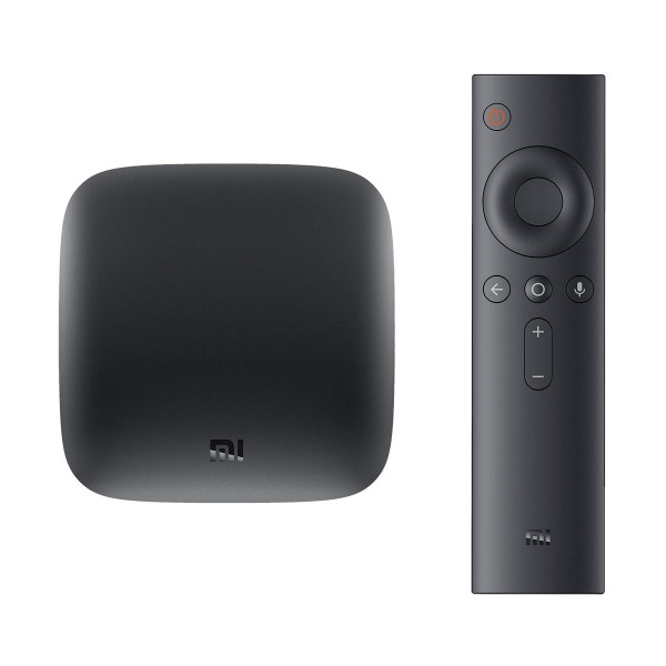 Xiaomi mi box s android tv 4k ultra hd con dispositvo para convertir el televisor en smart tv