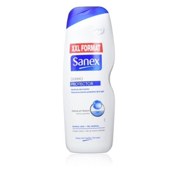 Sanex gel de ducha Dermo Protector 600 + 100 ml GRATIS
