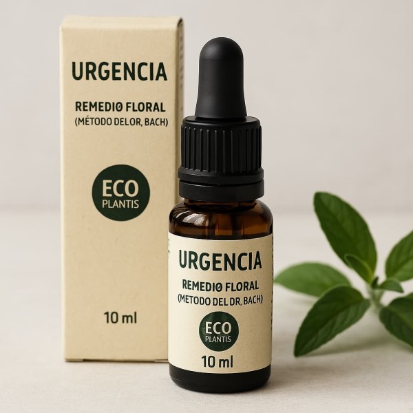 Urgencia Remedio Floral Eco Plantis 10 ml – Elixir de Rescate Natural para el Equilibrio Emocional