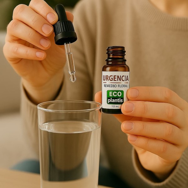 Urgencia Remedio Floral Eco Plantis 10 ml – Elixir de Rescate Natural para el Equilibrio Emocional